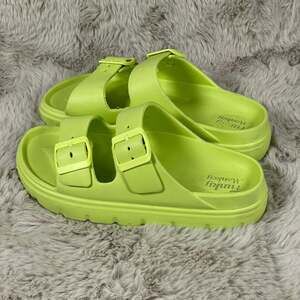 Funky Monkey Lime Green Sandals Sz 8
